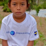 Puja Tamang! She is seven years old and in grade three. Both of her parents passed away on the same day when she was one and a half years old. She lived with her two cousins who took care of her, as she has no other family. Her favourite colour is red. Her favourite subject in school is science. She hopes to be a social worker when she grows up! In her spare time she enjoys playing with teddy bears!