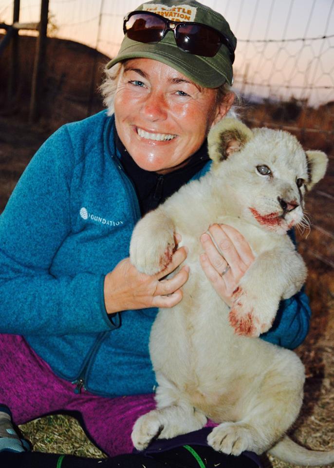 sophie and cub